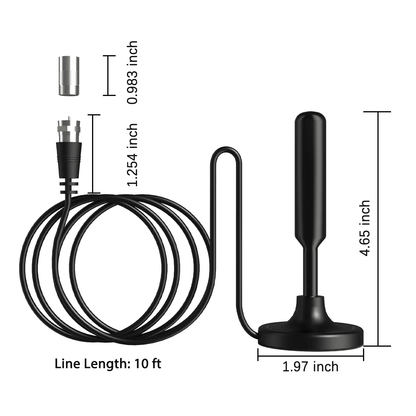 5600Miles Upgraded TV Antenna HDTV Amplified Digital 4K 1080P Long Range Indoor - Renee Lane Company