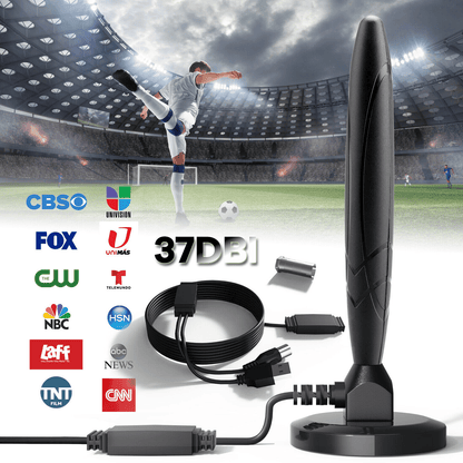5600Miles Upgraded TV Antenna HDTV Amplified Digital 4K 1080P Long Range Indoor - Renee Lane Company