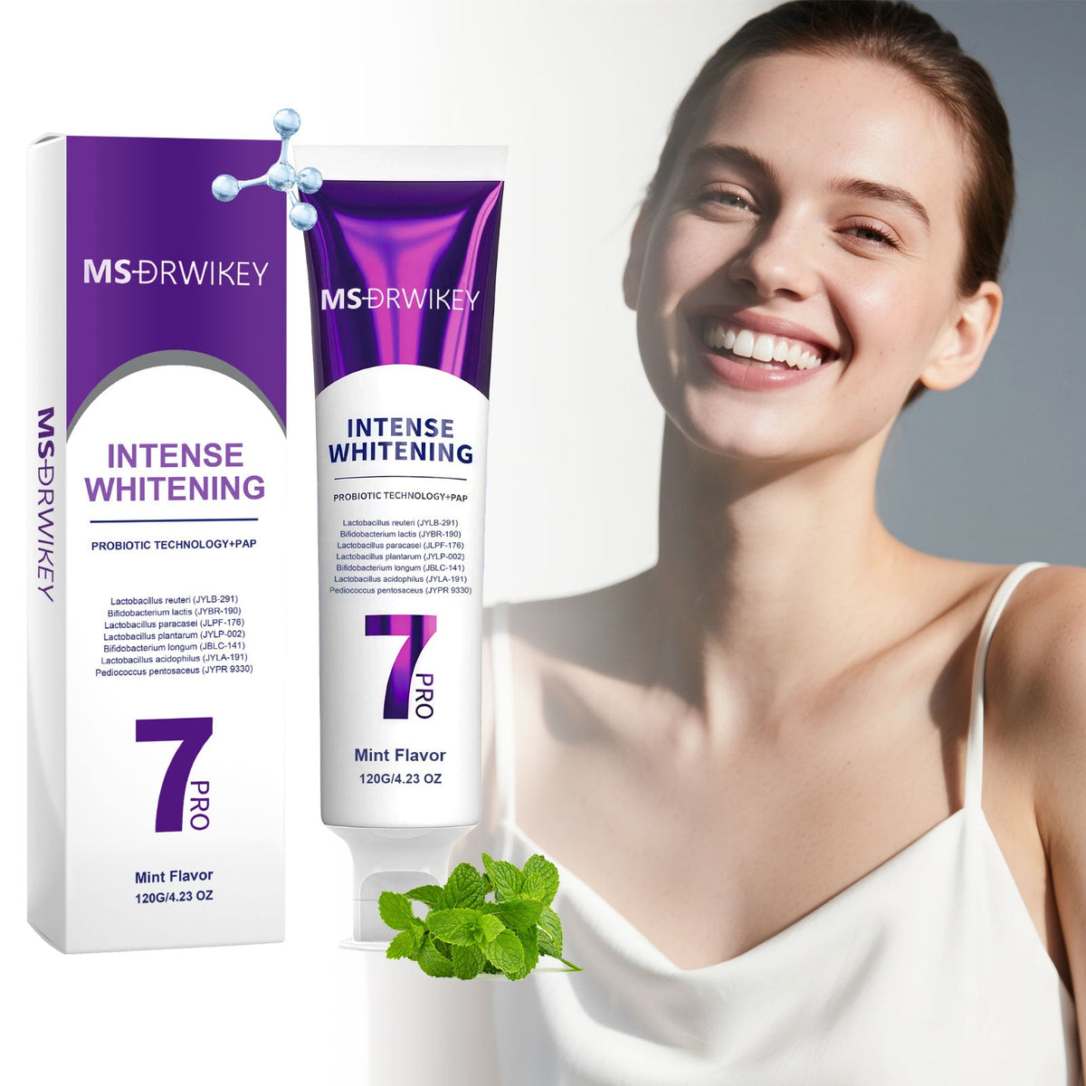 Deep Whitening Toothpaste 120g  1box