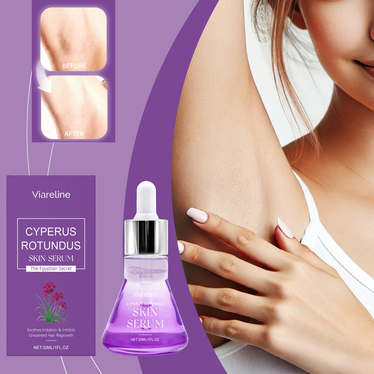 Post-hair Removal Repair Serum 30ml