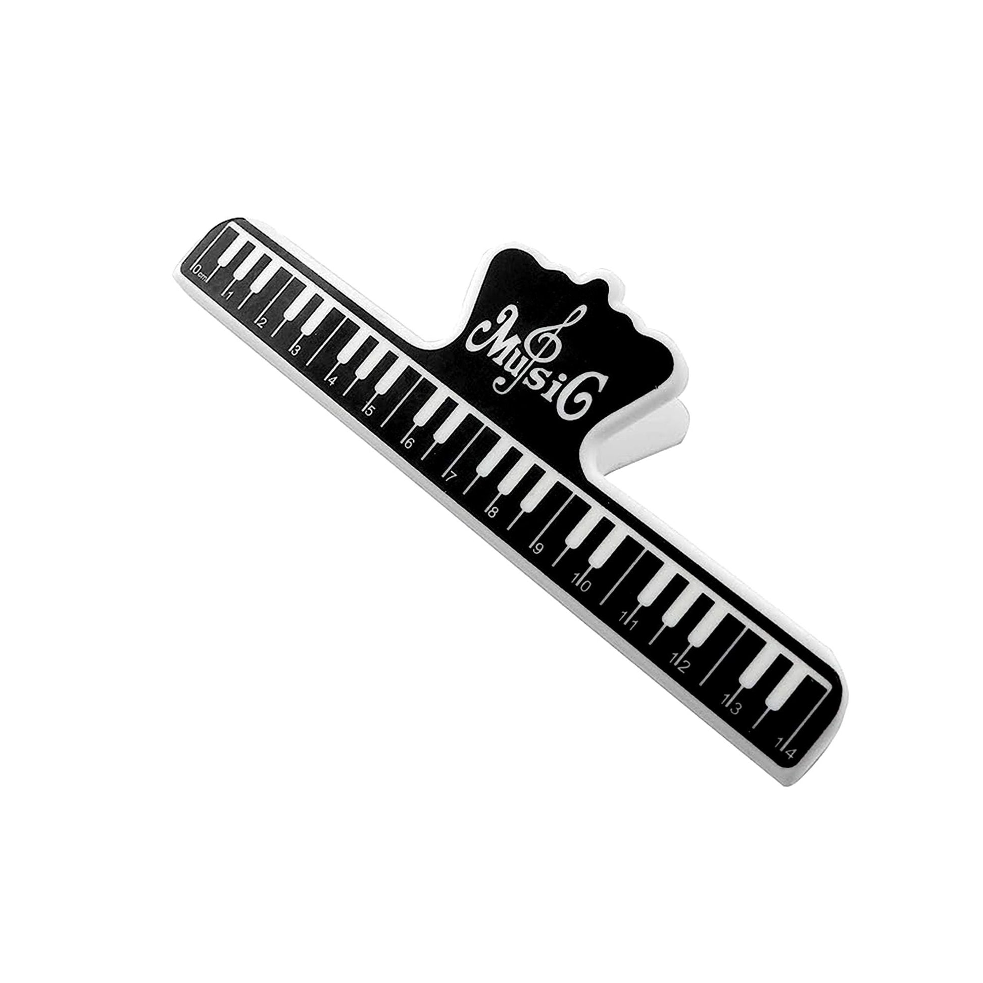5Core Music Sheet Page Holder Clip Black Durable Plastic Music Score Fixed Clips - Renee Lane Company