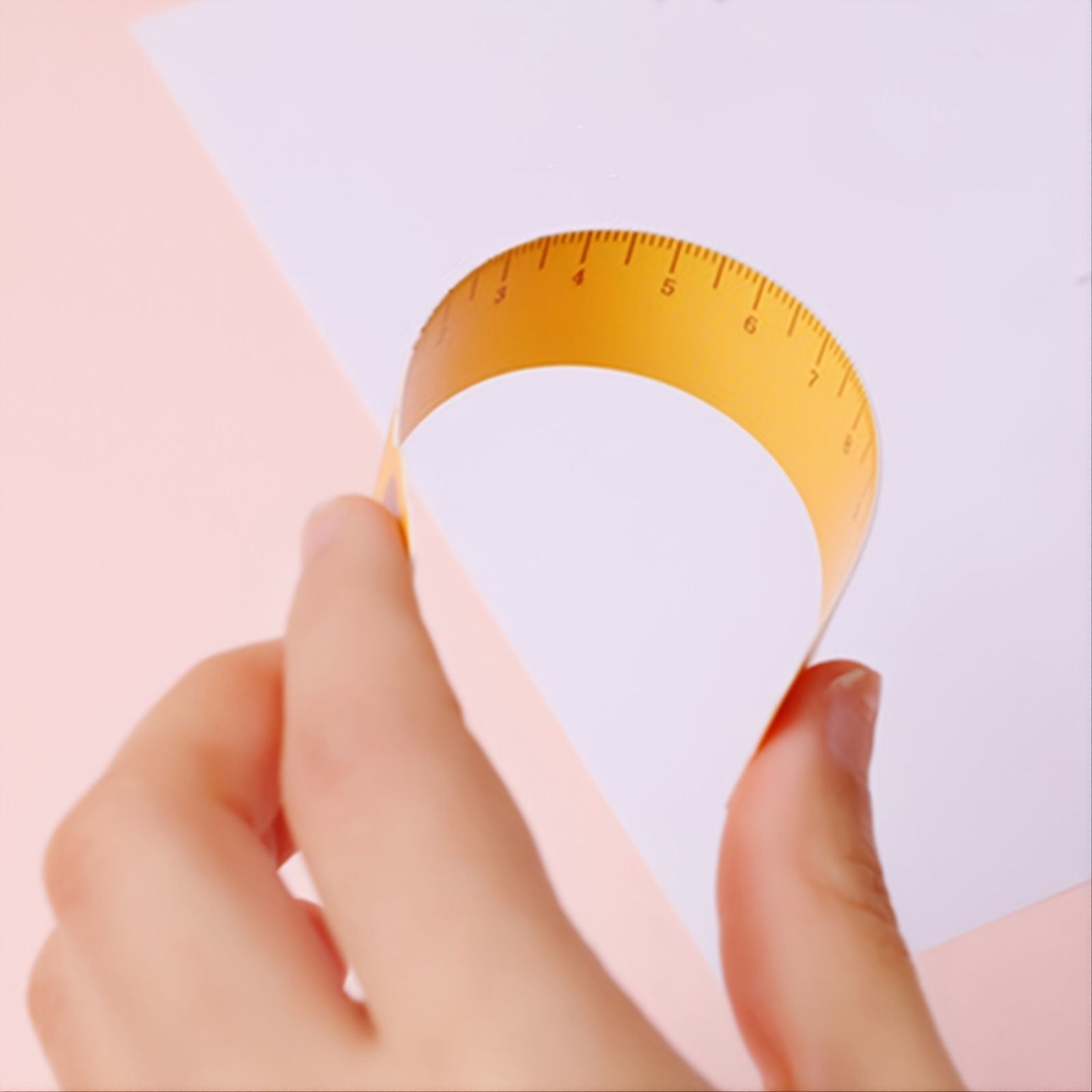 5pcs Cute Animal Ultra-thin Soft Ruler Combination 1.1-6 Inches PP Material - Renee Lane Company