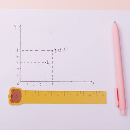 5pcs Cute Animal Ultra-thin Soft Ruler Combination 1.1-6 Inches PP Material - Renee Lane Company