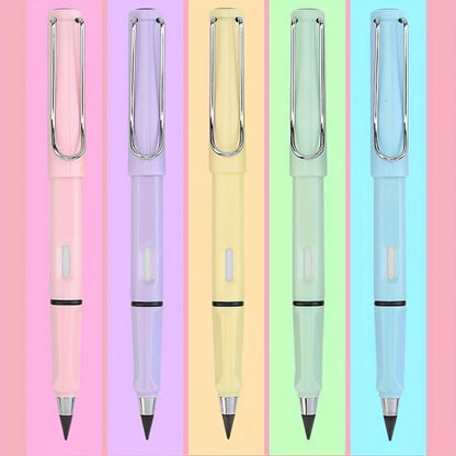 5pcs Of Timeless Pencils With Different Colors,pencils That Can Always Replace Pencil Tips,inkless Pencils That Can Always Be Used With Black Technology, Pencil Sets For Painting And Writing - Renee Lane Company