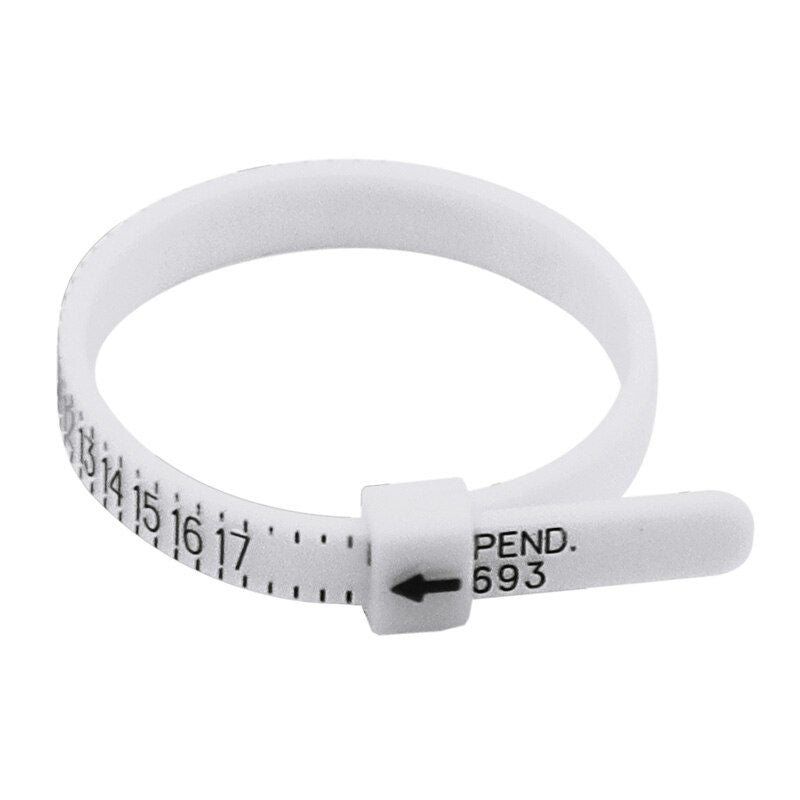 5pcs Ring Size Ruler Ring Measurement Tool Hand Ring Ring Size Measurement Ring Gauge Finger Gauge Real Tester - Renee Lane Company
