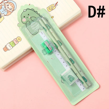 5pcs/Set Cartoon Pencil Set Pencil Funny Writing Tool For Office School - Renee Lane Company