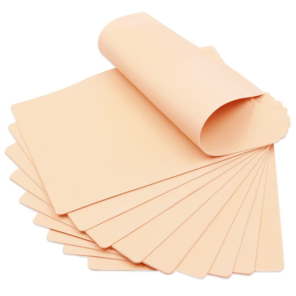 5pcs Soft Silicone Pads for Tattoo and Microblading Practice - Double Permanent Makeup Fake Tattoo Beginner Practice Accessories - Renee Lane Company