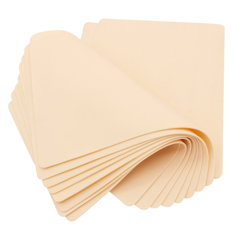 5pcs Soft Silicone Pads for Tattoo and Microblading Practice - Double Permanent Makeup Fake Tattoo Beginner Practice Accessories - Renee Lane Company