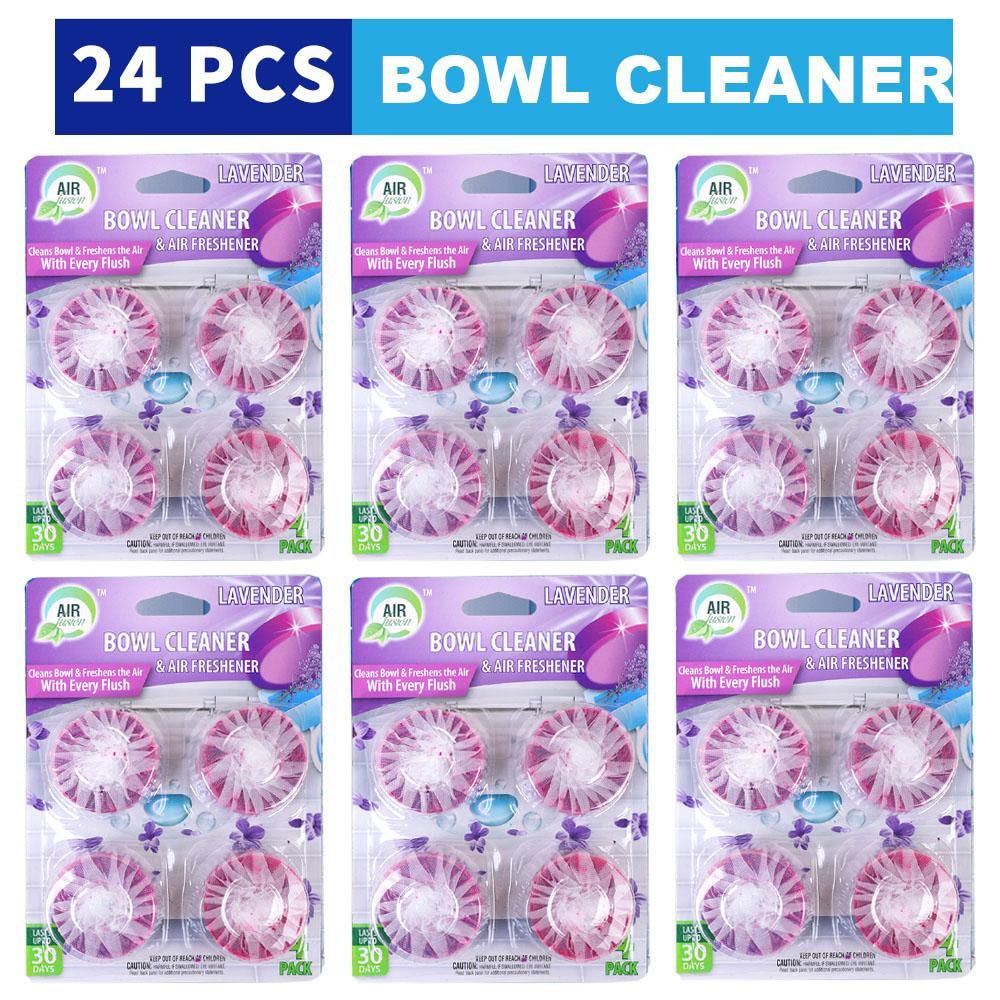 6/24 12/48 Packs Toilet Bowl Cleaner,Toilet Cleaner With Deodorizing Fragrance,Multi-Function Automatic Toilet Cleaner,Toilet Deodorant,Yellow stain And Odor Removal, Deep Cleaning Toilet Tablets - Renee Lane Company