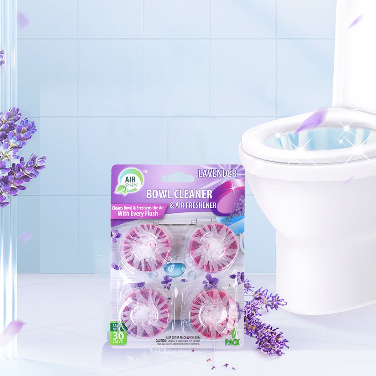 6/24 12/48 Packs Toilet Bowl Cleaner,Toilet Cleaner With Deodorizing Fragrance,Multi-Function Automatic Toilet Cleaner,Toilet Deodorant,Yellow stain And Odor Removal, Deep Cleaning Toilet Tablets - Renee Lane Company