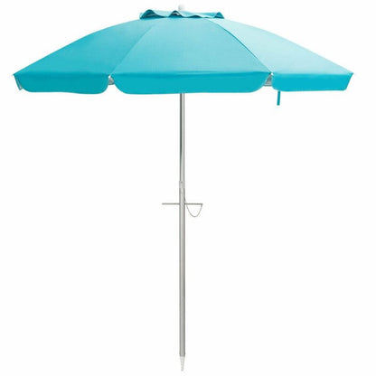 6.5 Feet Beach Umbrella with Carry Bag without Weight Base - Renee Lane Company