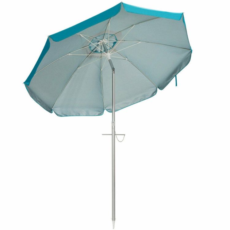 6.5 Feet Beach Umbrella with Carry Bag without Weight Base - Renee Lane Company
