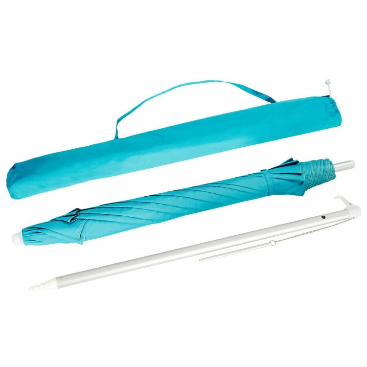 6.5 Feet Beach Umbrella with Carry Bag without Weight Base - Renee Lane Company