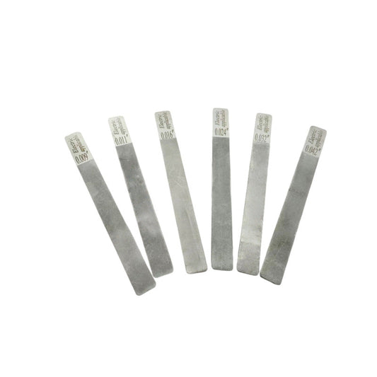 6-Piece Stainless Steel Guitar Fret Files Set,  Fret Dressing Kit for Acoustic/Electric Guitar, Luthier Repair Tools - Renee Lane Company