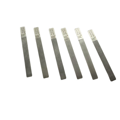 6-Piece Stainless Steel Guitar Fret Files Set,  Fret Dressing Kit for Acoustic/Electric Guitar, Luthier Repair Tools - Renee Lane Company
