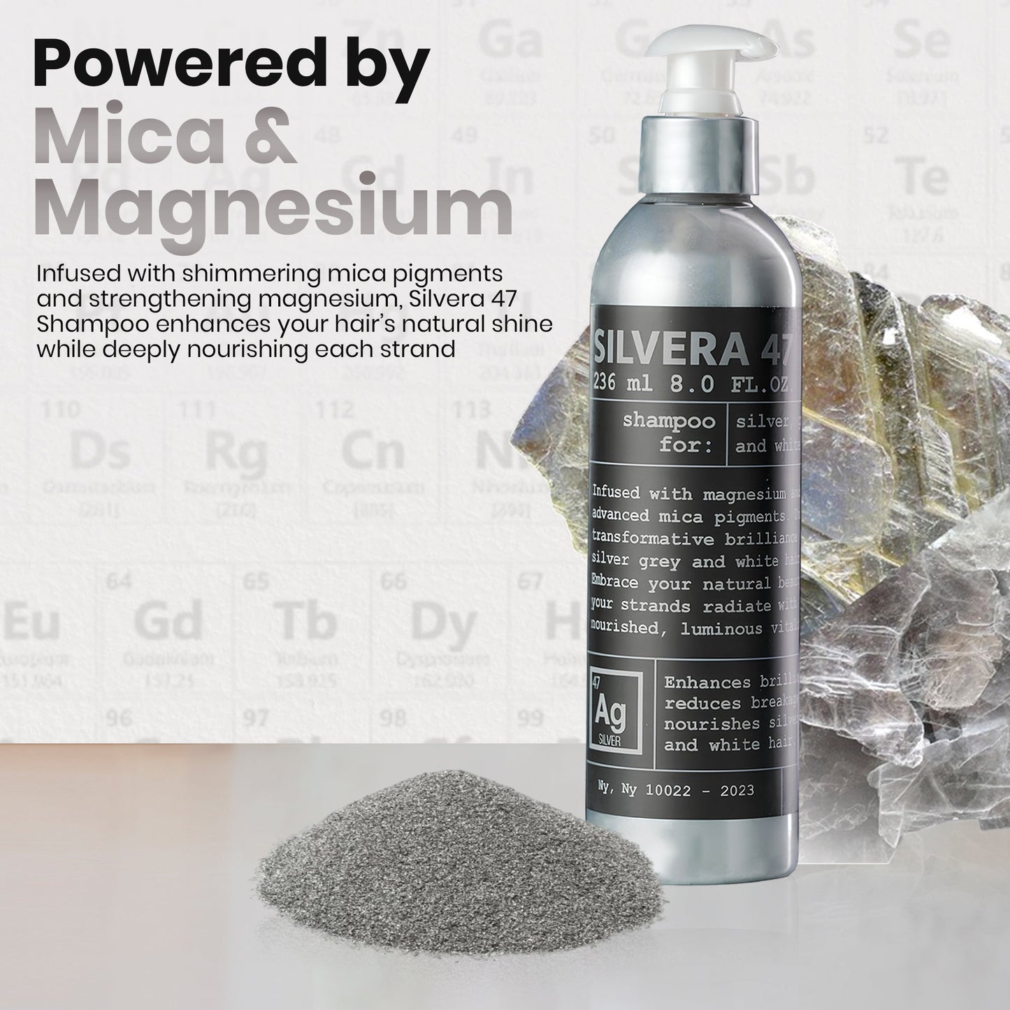 Silvera 47 Silver Grey Hair Shampoo For Grey Hair Shine By JOEL WARREN