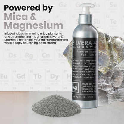 Silvera 47 Silver Grey Hair Shampoo For Grey Hair Shine By JOEL WARREN