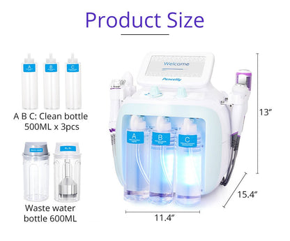 Shape Tactics HydroGlow Pro 6-in-1 Facial Rejuvenation System