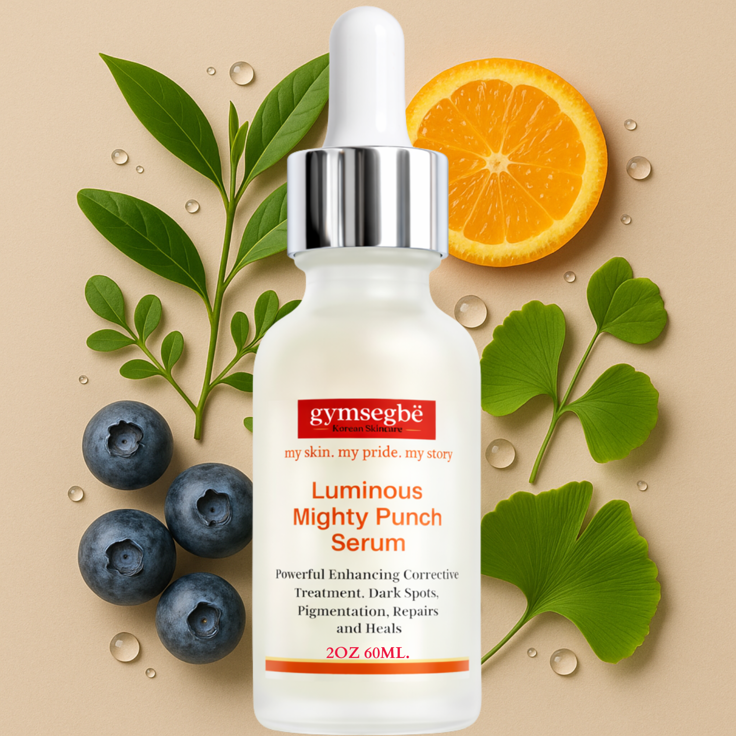 60ml Luminous Mighty Punch Serum - Renee Lane Company