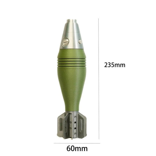 60mm Mortar Shell M2 Pen Holder - Realistic 3D Printed Replica for Office Desk, Home Study Assembly, Storage & Decoration Gift - Renee Lane Company