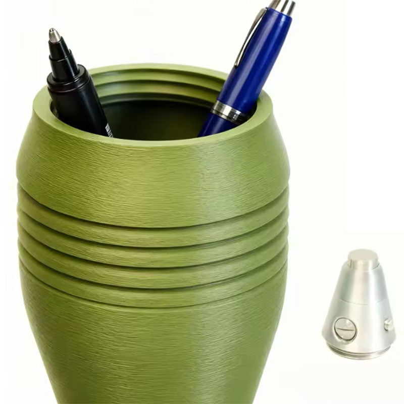 60mm Mortar Shell M2 Pen Holder - Realistic 3D Printed Replica for Office Desk, Home Study Assembly, Storage & Decoration Gift - Renee Lane Company