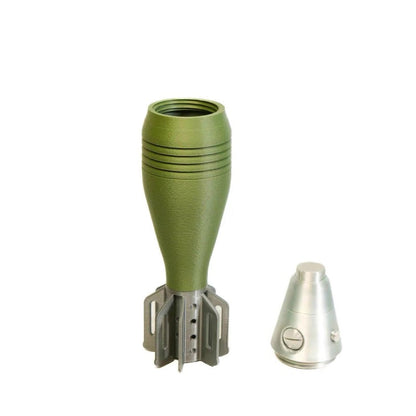 60mm Mortar Shell M2 Pen Holder - Realistic 3D Printed Replica for Office Desk, Home Study Assembly, Storage & Decoration Gift - Renee Lane Company