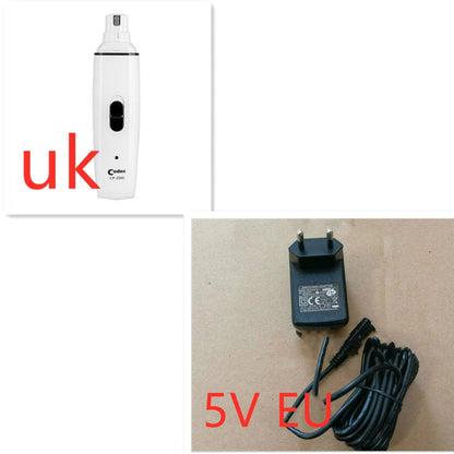 Electric nail grinder UK power adapter with cable