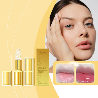 Gold Leaf Color-Changing Moisturizing Lipstick