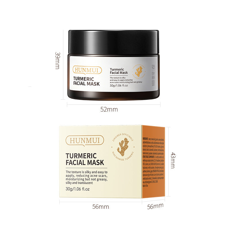 HUNMUI Turmeric Topical Face Mask 30g