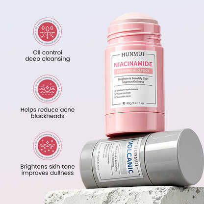 HUNMUI Volcanic Mud Cleansing Mud Mask Stick 40g