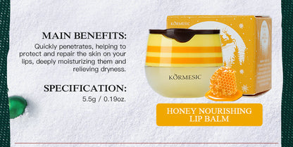 KORMESIC Christmas Nourishing Honey Lip Balm  For Foreign Trade 5.5g