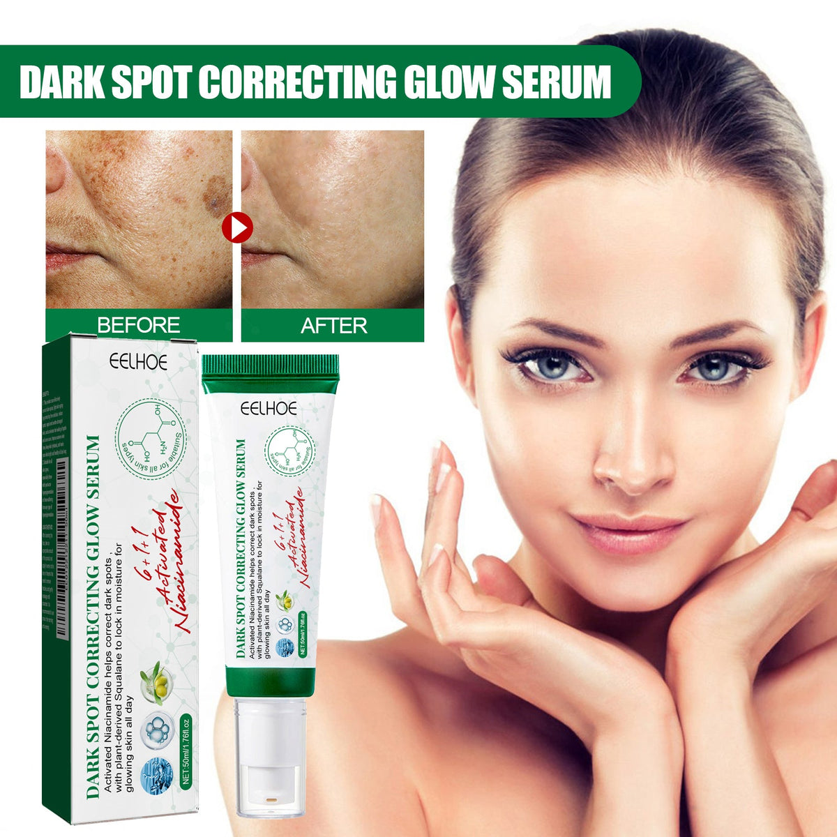 Brightening And Brightening Essence 50ml-box