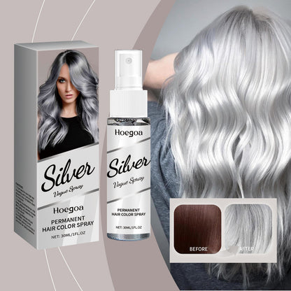 Silver Gray Hair Dye Spray 30ml