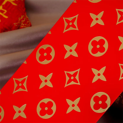 6pcs 2023 Red Envelopes - Hard Paper Bronzing Style for Chinese New Year Luck! - Renee Lane Company
