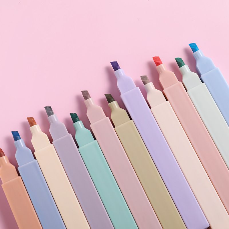 6pcs Candy Color Highlighter Pens - Renee Lane Company