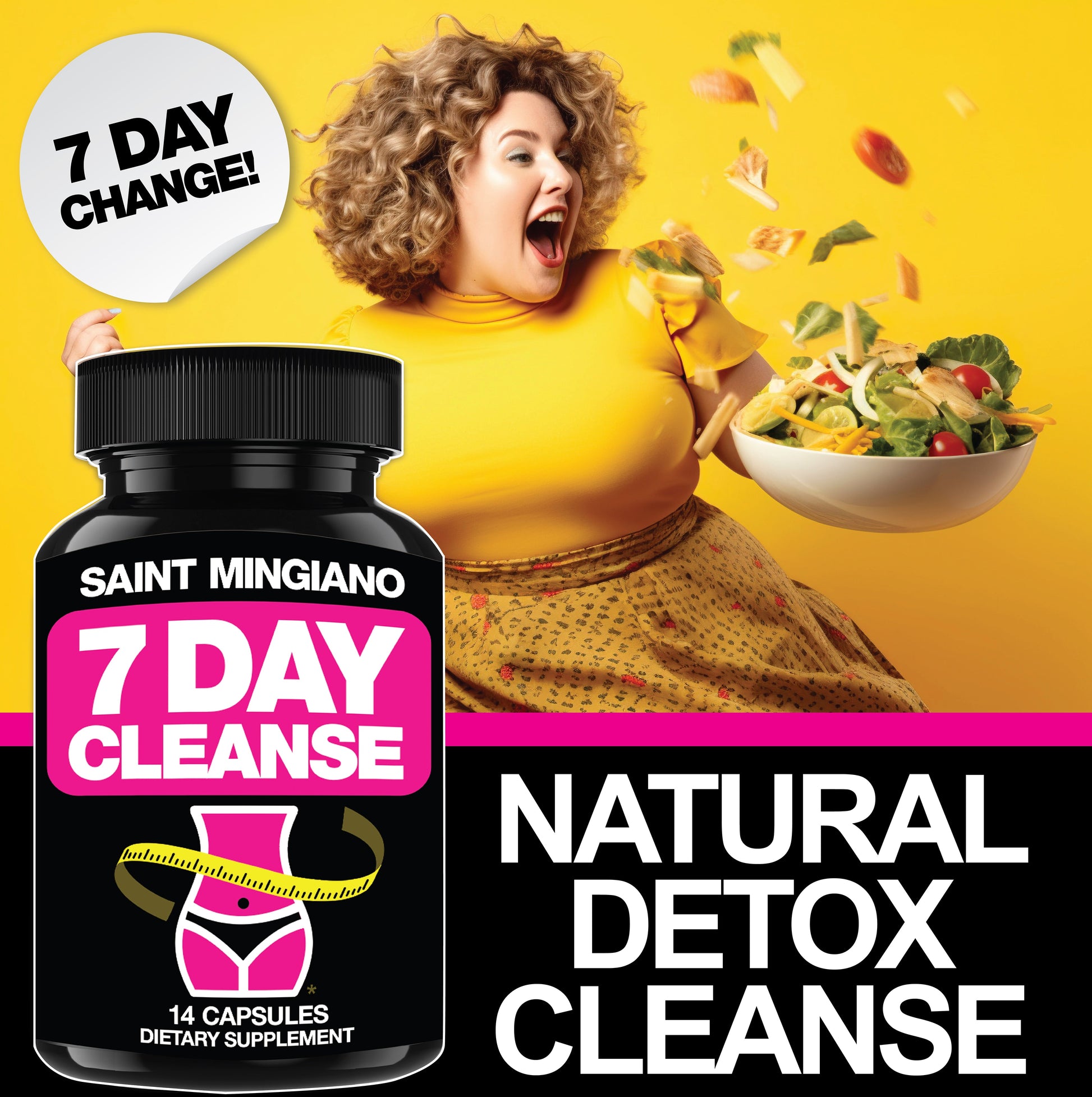 7 Day Cleanse Program | Colon Detox with Natural Laxative for Constipation & Bloating - Renee Lane Company