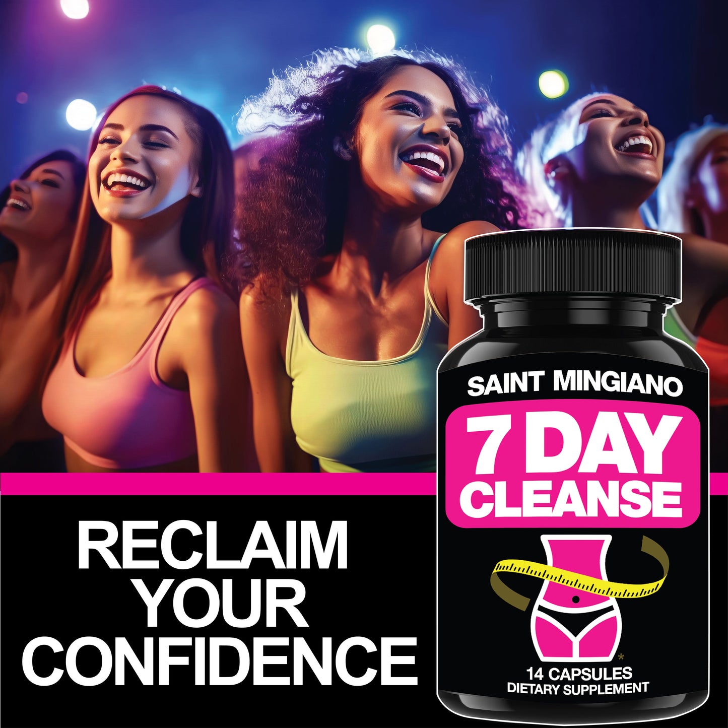 7 Day Cleanse Program | Colon Detox with Natural Laxative for Constipation & Bloating - Renee Lane Company