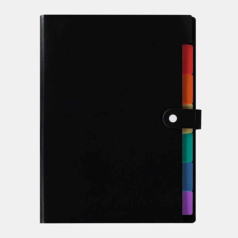 7-Grid Rainbow Expanding File Folder: Keep Your Important Documents Organized at Home or School! - Renee Lane Company