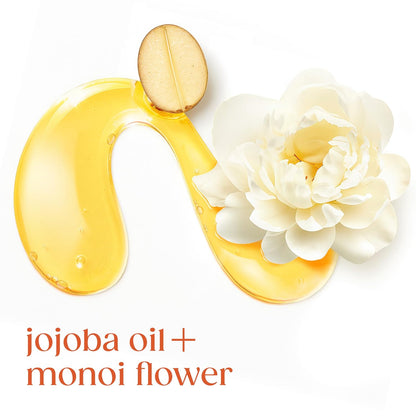 Dove Jojoba oil & Monoi Flower Oil Body Wash Serum + Radiance For Women for Hydrated & Repaired Skin 15.3 fl oz