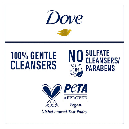 Dove Plant Milk Cleansing Body Wash Acai & Rice Milk For Women For Moisturized Skin 17.5 fl oz