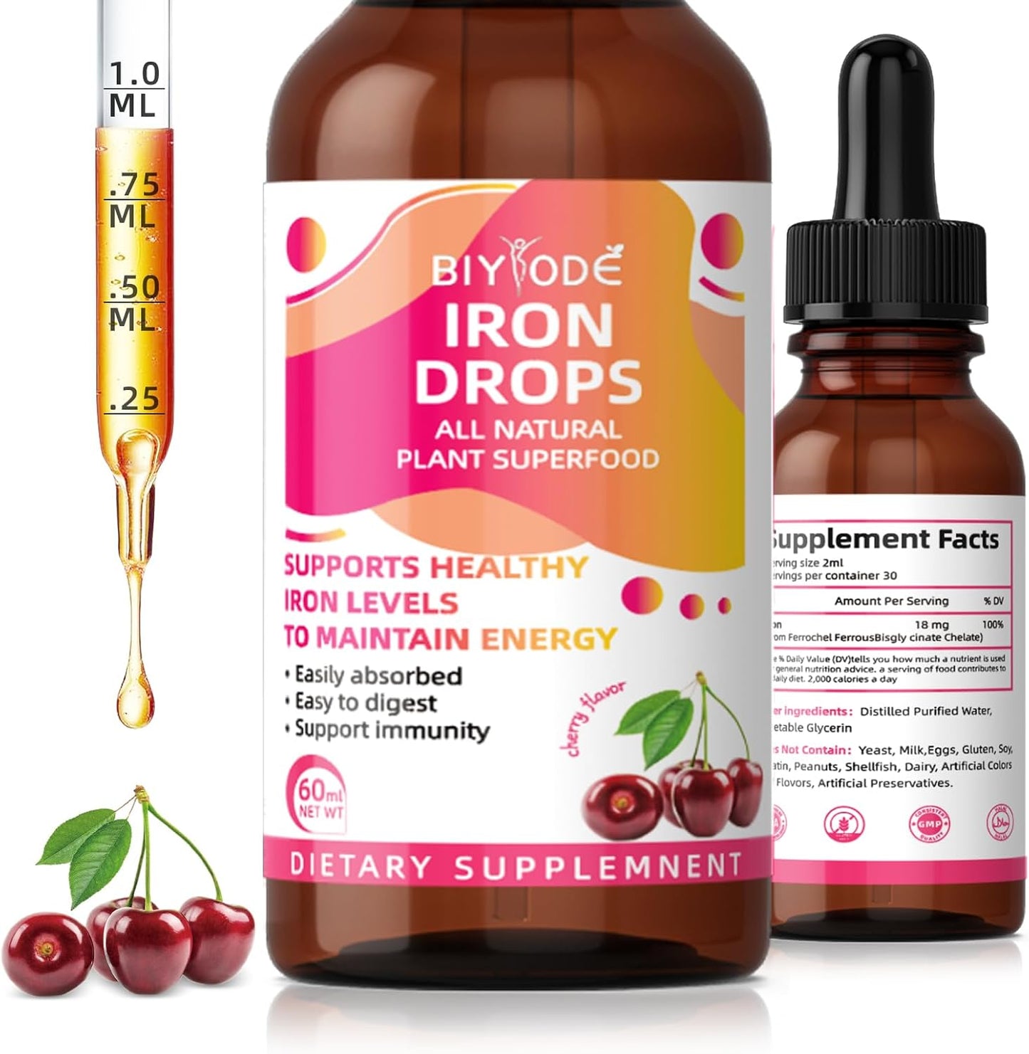 Liquid Iron Supplement for Women