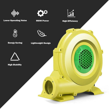 735 W 1.0 HP Air Blower Pump Fan for Inflatable Bounce House - Renee Lane Company