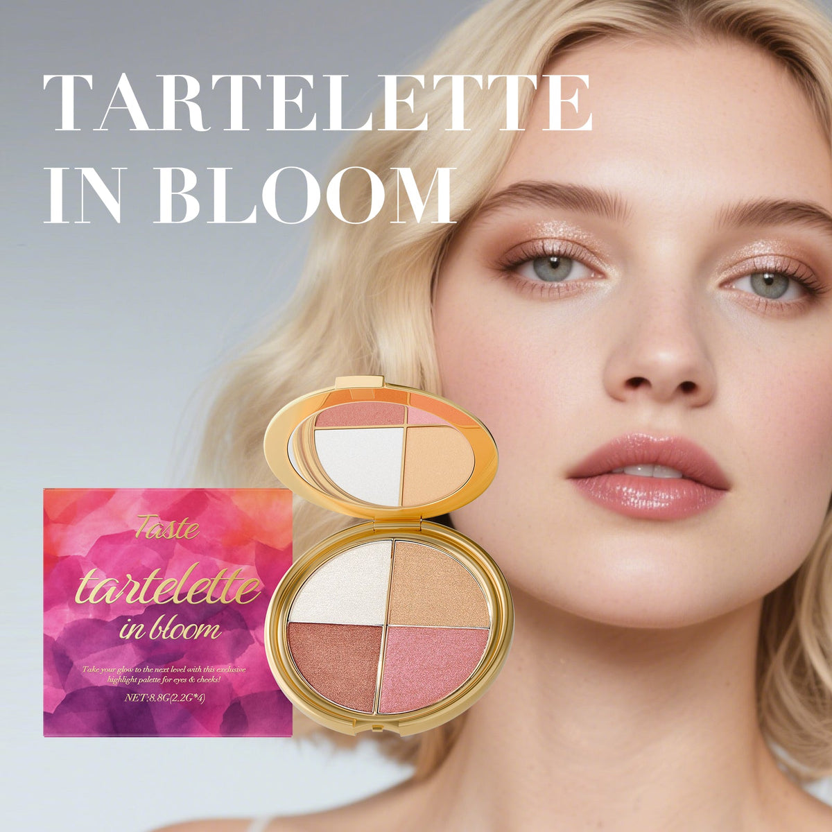 Highlighter Eyeshadow & Blush Palette