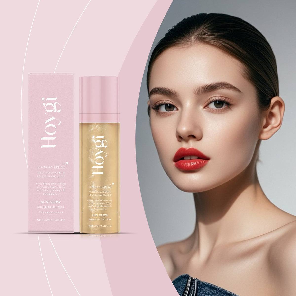 Set Up Moisturizing Sunscreen Spray 75ml 1 Box