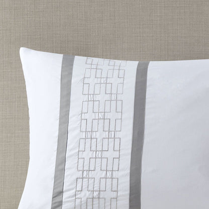 8 Piece Embroidered Comforter Set - Renee Lane Company