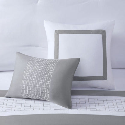 8 Piece Embroidered Comforter Set - Renee Lane Company