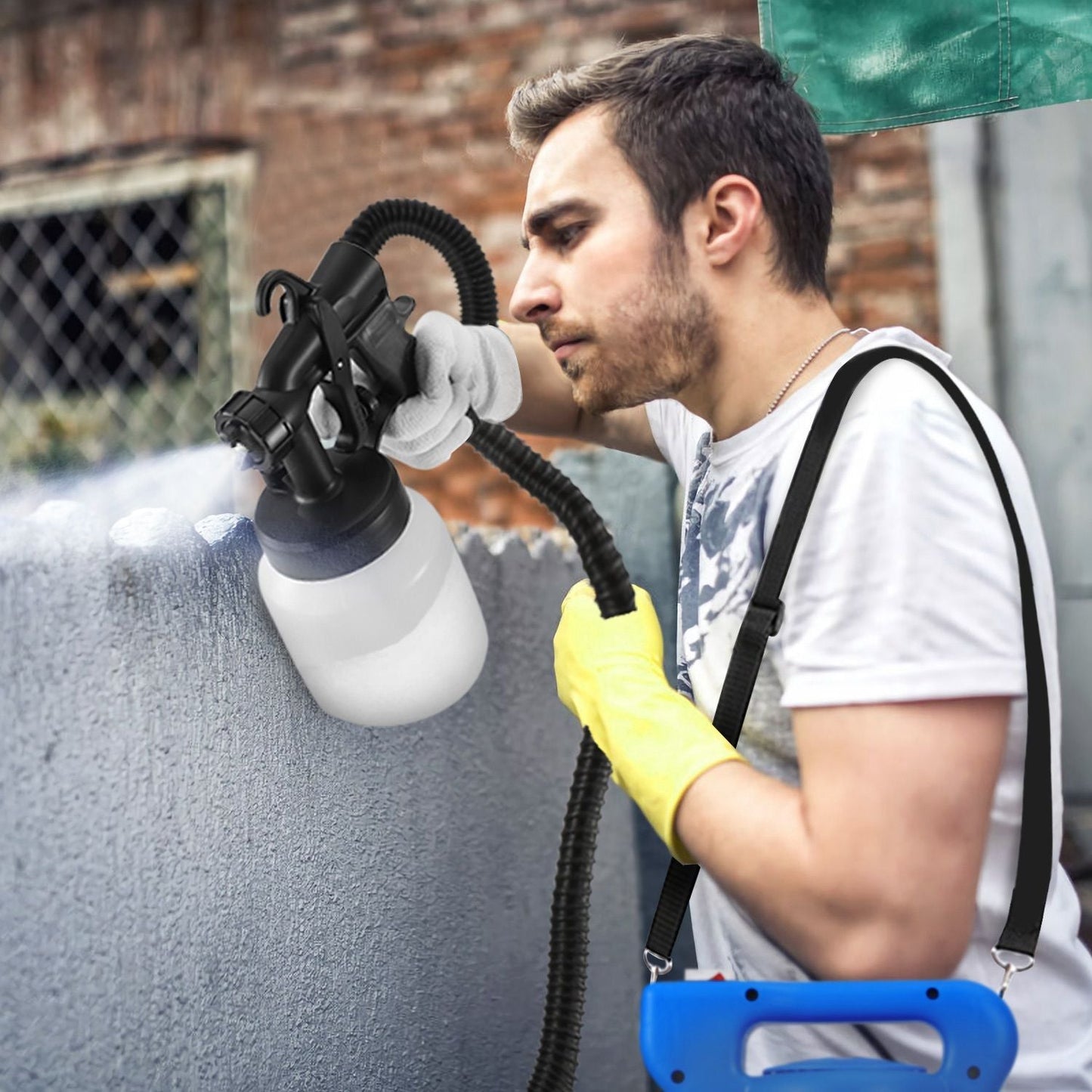 800ML Paint Spray Painter 650W Oil Primer Water Paint Sprayer Machine - Renee Lane Company