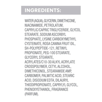 Dove Cream Serum Pro-Retinol + Firming for Elasticity and Firmness, with Collagen Peptides, Niacinamide and Antioxidants Lotion, 8 oz