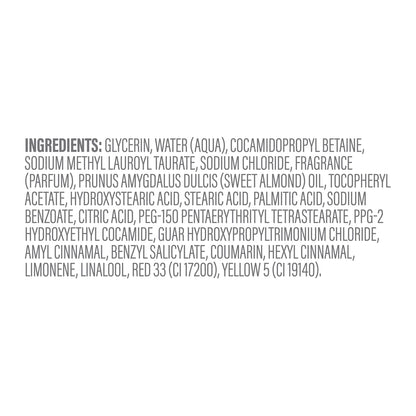 Dove Almond Oil & Sandal Wood Oil Body Wash Serum + Soothing For Women for Hydrated & Repaired Skin 15.3 fl oz