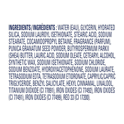 Dove Scrub Pomegranate & Shea Butter For Silky, Soft Skin Body Scrub Exfoliates and Provides Lasting Nourishment 10.5 oz